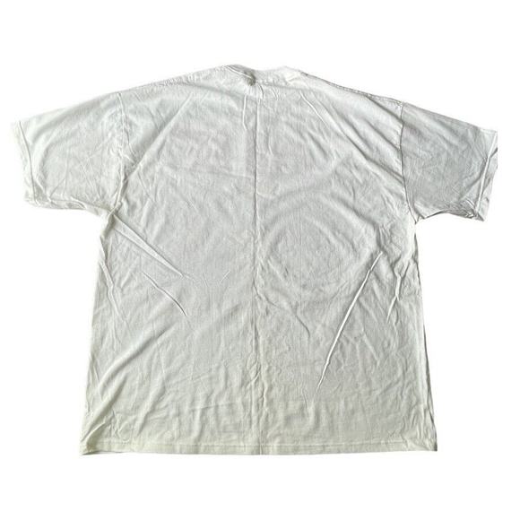 VTG Chase Michael Waltrip T-Shirt Mens XL White Autographed Huge Print USA Made - Picture 5 of 8